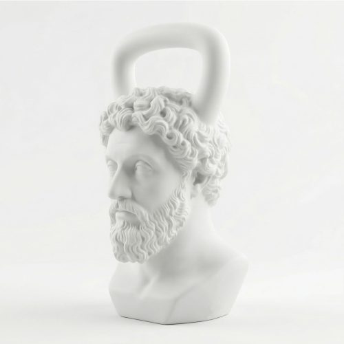 stoic-philosopher-kettlebell-sculpture-side-view